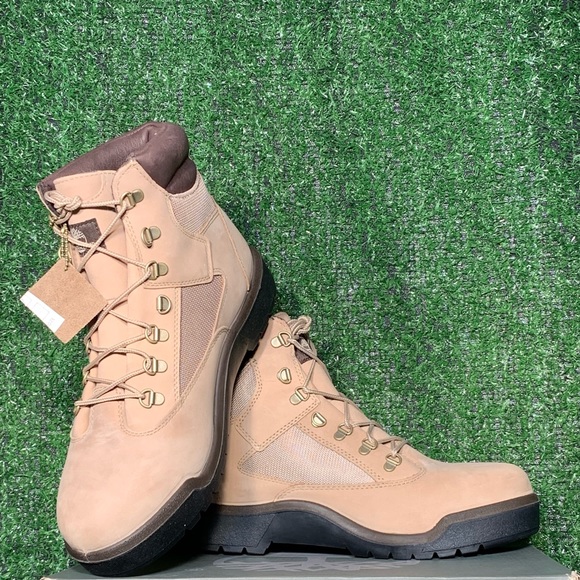 Timberland men’s khaki beige field boot WP - Picture 5 of 5